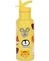 A Little Lovely Company Borraccia Termica in Acciaio Inossidabile - 500 ml - Amici Animali Borracce non Termiche